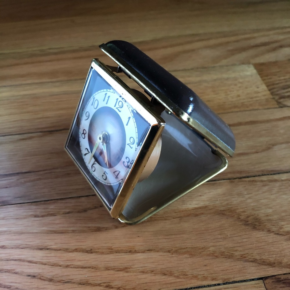 Vtg Travel Alarm